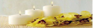 White Pillar Candle