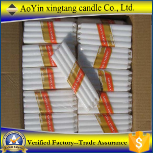 White Stick Candles