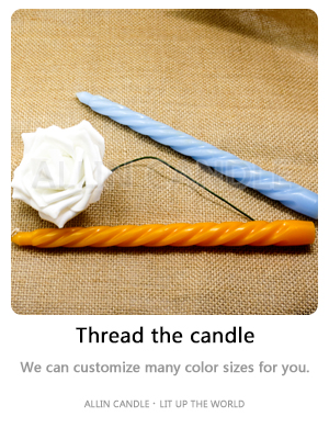 thread candles